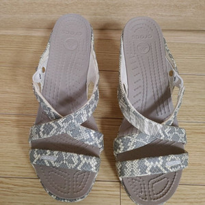 크록스 사이프러스 힐 웨지힐 키높이 힐