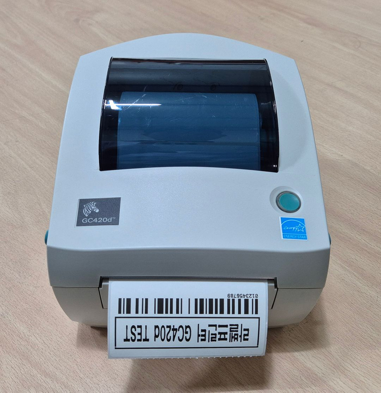zebra GC420d 라벨 바코드 택배송장프린터/ 감열전용/A급/ 사용량 거의없음 이미지