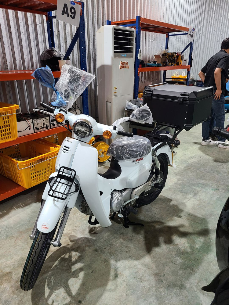 혼다 슈퍼커브110 배달 오토바이--4