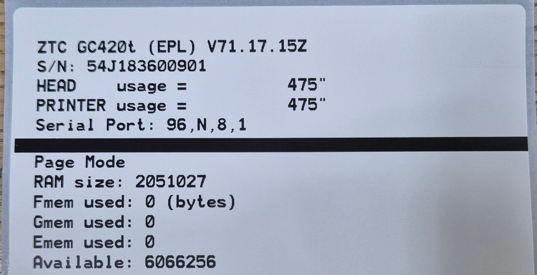 지브라 GC420t 스티커라벨 바코드 네임스티커 택배송장프린터/ 감열+열전사 겸용/ A급/ 사용량 거의없음 이미지