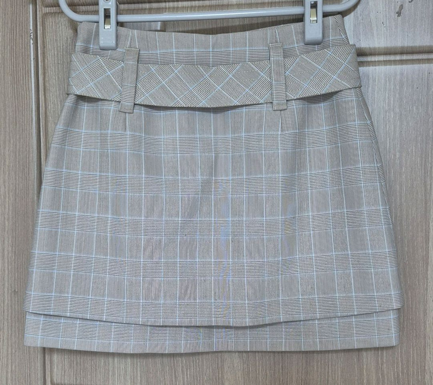 마쥬 지캄 체크스커트(여성) 36 이미지