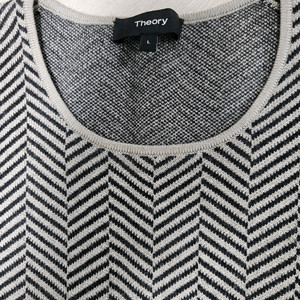 미착용) 띠어리 옴므 헤링본 니트 스웨터 L