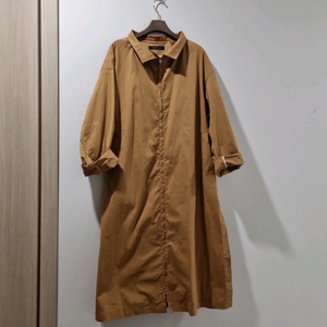 나이스클랍 베이지 롱 자켓