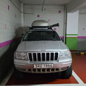 캠핑용 지프 그랜드체로키 4.7 WJ | 16만km | 루프박스·어닝 포함 | 관리상태 좋음