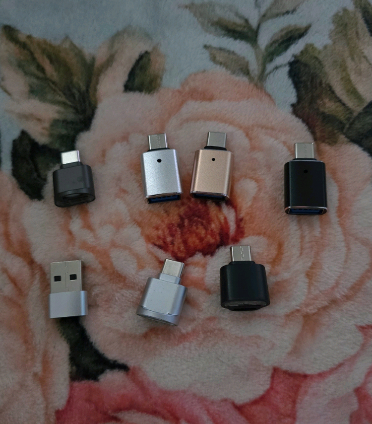 C타입 USB 어댑터, TF 카드 리더기 등--3