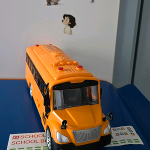 스쿨버스 장난감 자동차 새상품