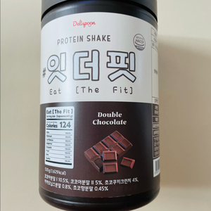 (미개봉)잇더핏 단백질 쉐이크 대용량 더블초코맛