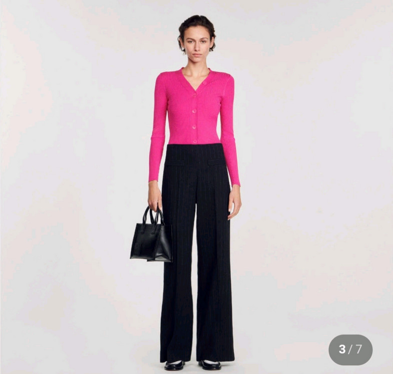 산드로 골지 니트가디건( 제니 가디건 )2사이즈--3