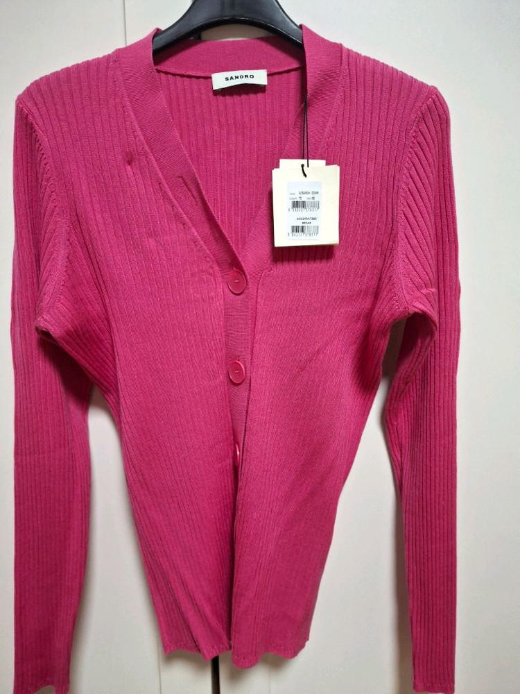산드로 골지 니트가디건( 제니 가디건 )2사이즈--6