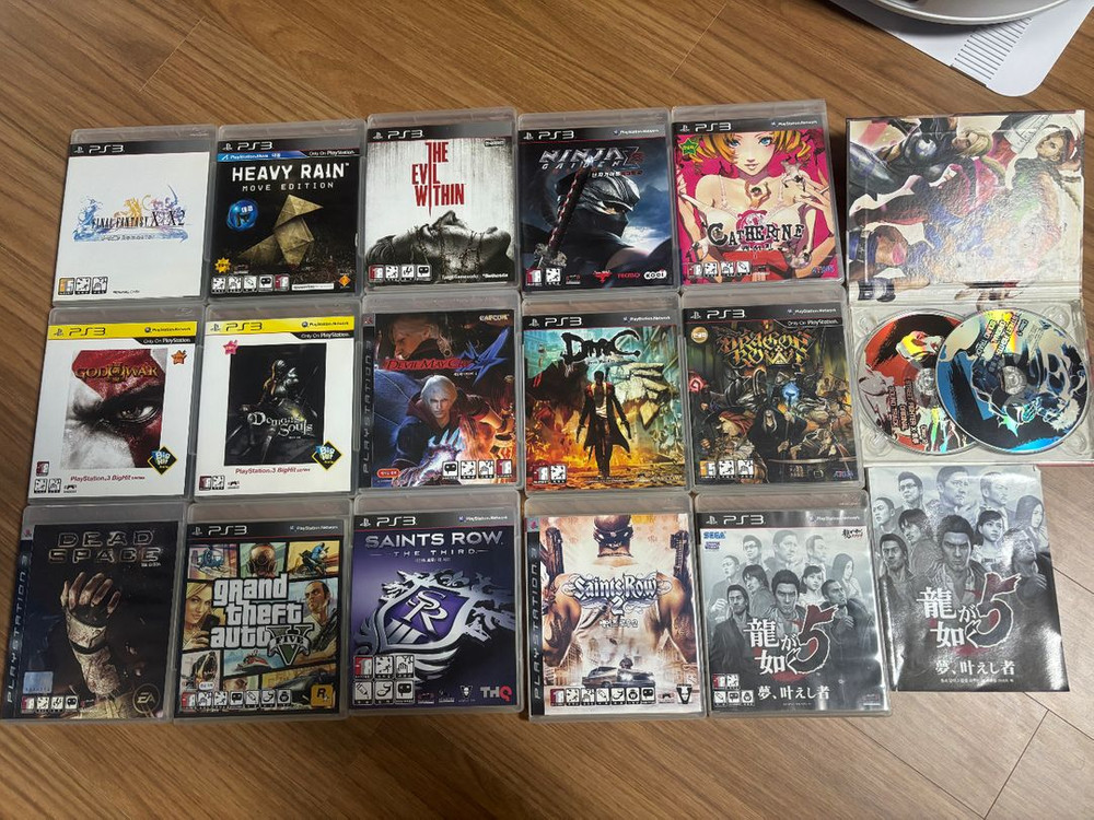 ps3 플스3명작 16장일괄--1