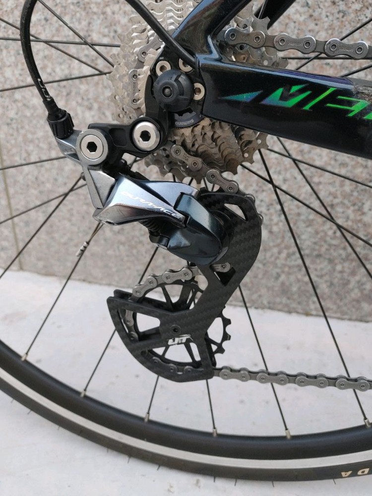 (한정판)18년 메리다 리액토 DA LTD 오로라 듀라에이스+울테그라 카본 로드자전거 xs사이즈--4