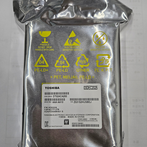 TOSHIBA 2TB 3.5" HDD