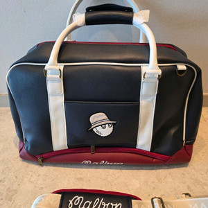 국내당일발송 말본골프백 캐디백 보스턴백 네이비 이미지