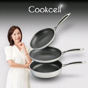 [새제품]쿡셀 7세대 세라믹 블랙 에디션 소태팬+궁중팬 2종