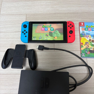 닌텐도 스위치 배터리개선판 + 동물의 숲