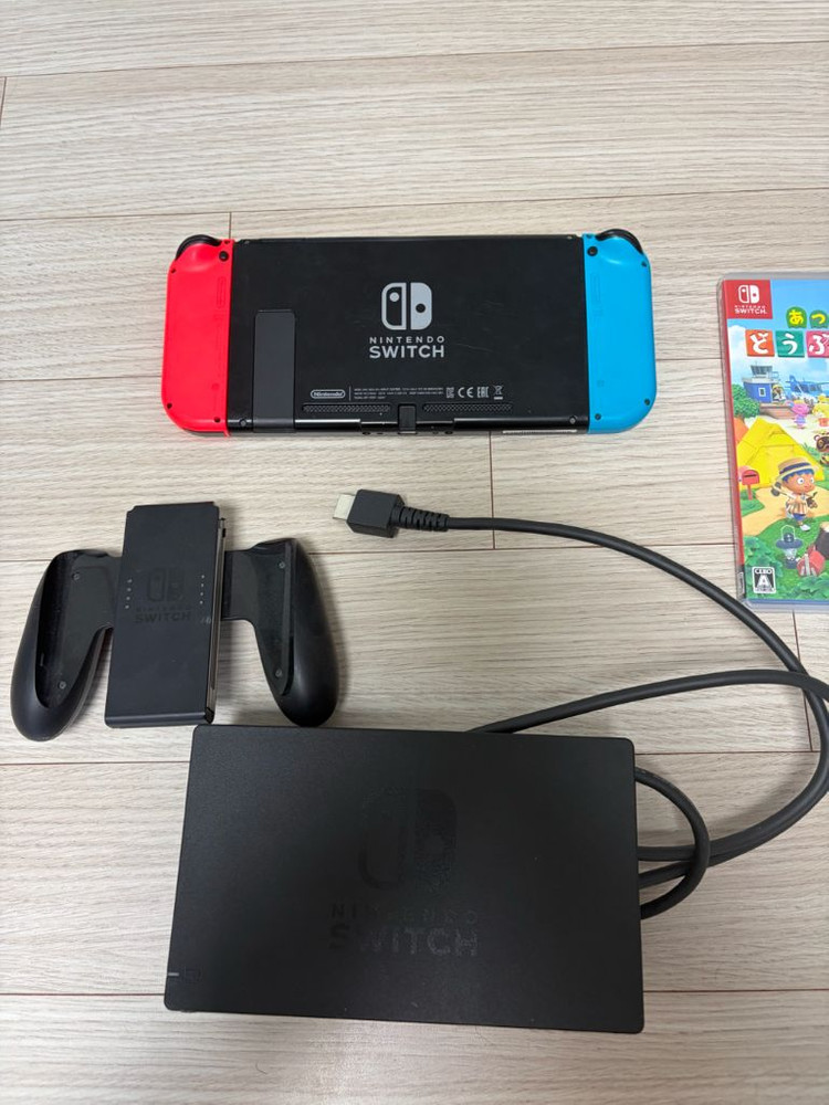 닌텐도 스위치 배터리개선판 + 동물의 숲--1