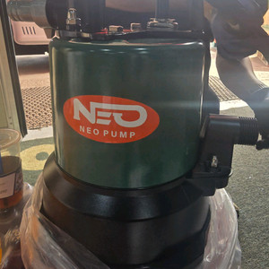 자흡식 바닥물 제거용 진공펌프