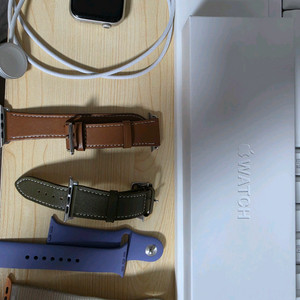 애플워치9 45mm 스타라이트 GPS