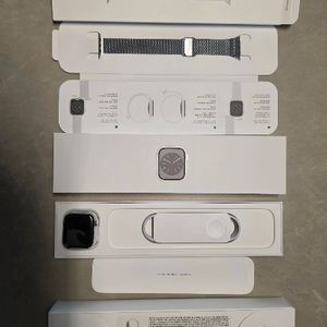 애플워치 Series 8 스테인리스 45mm 풀박스 판매합니다.