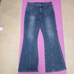 새제품 허리바지 부츠컷 스판 청바지 XL 허리 늘어나요