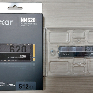 렉사 Lexar NM620 512GB SSD 팝니다