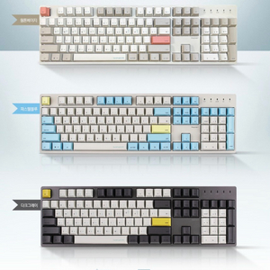 씽크웨이 토체프 콜라보 체리유선키보드 저소음적축 다크그레이