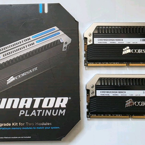 CORSAIR DOMINATOR DDR3 8GB 1600 XMP 2개 16GB 세트 판매합니다