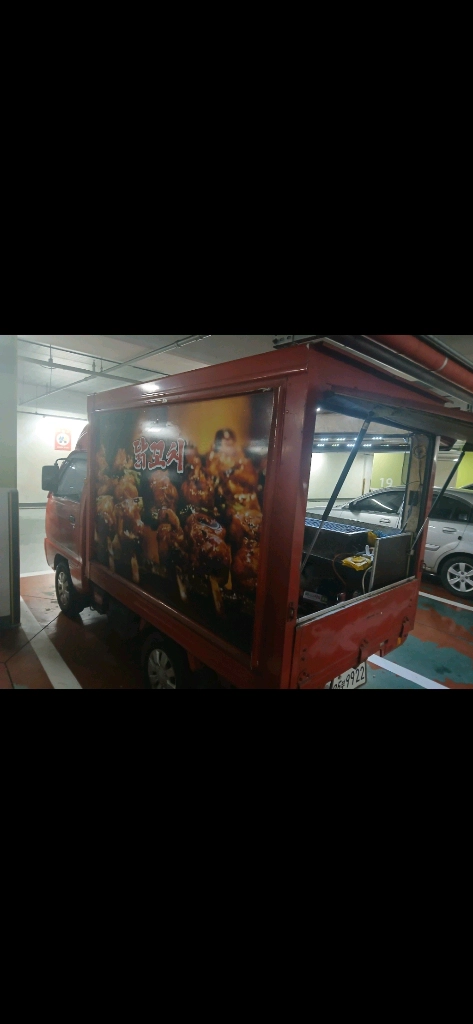 닭꼬치 염통 분식 푸드트럭 임대합니다 이미지