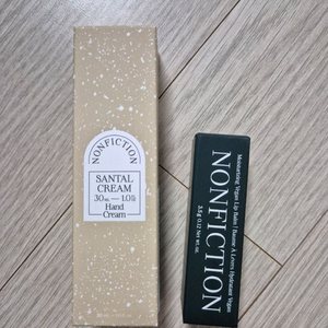 논픽션 핸드크림+립밤 세트 이미지