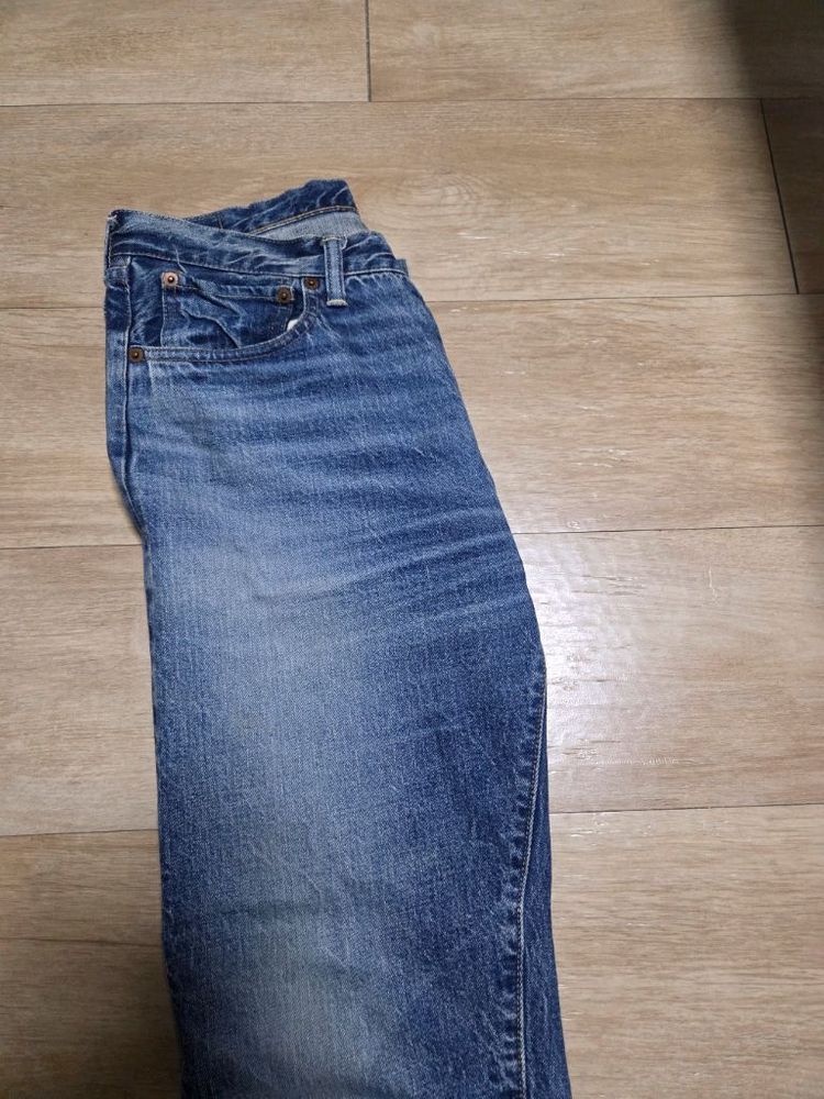 웨어하우스 1101 2nd 미디움인디고 32사이즈--2