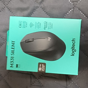 로지텍코리아 공식 M331 무소음 무선마우스 블랙