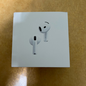 애플 에어팟 4 액티브 노이즈 캔슬링 모델 (미개봉)