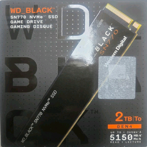 WD NVMe SSD 2TB 미개봉 팝니다
