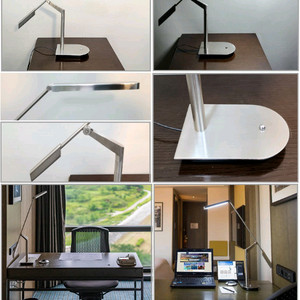 호텔에서 나온 LED 조명 스탠드