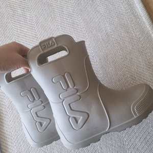 휠라 키즈 210 장화 베이지