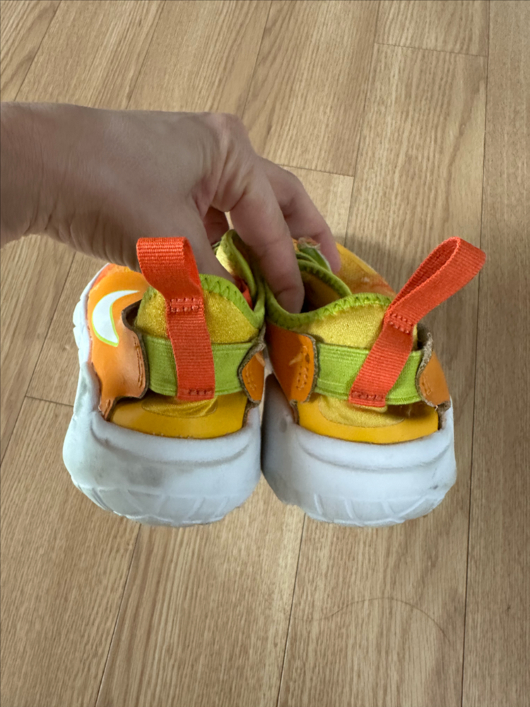 나이키 키즈 플렉스 러너 오렌지 운동화 200--2