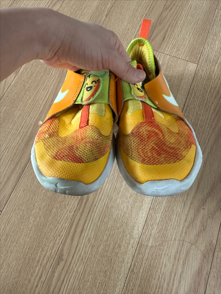나이키 키즈 플렉스 러너 오렌지 운동화 200--3