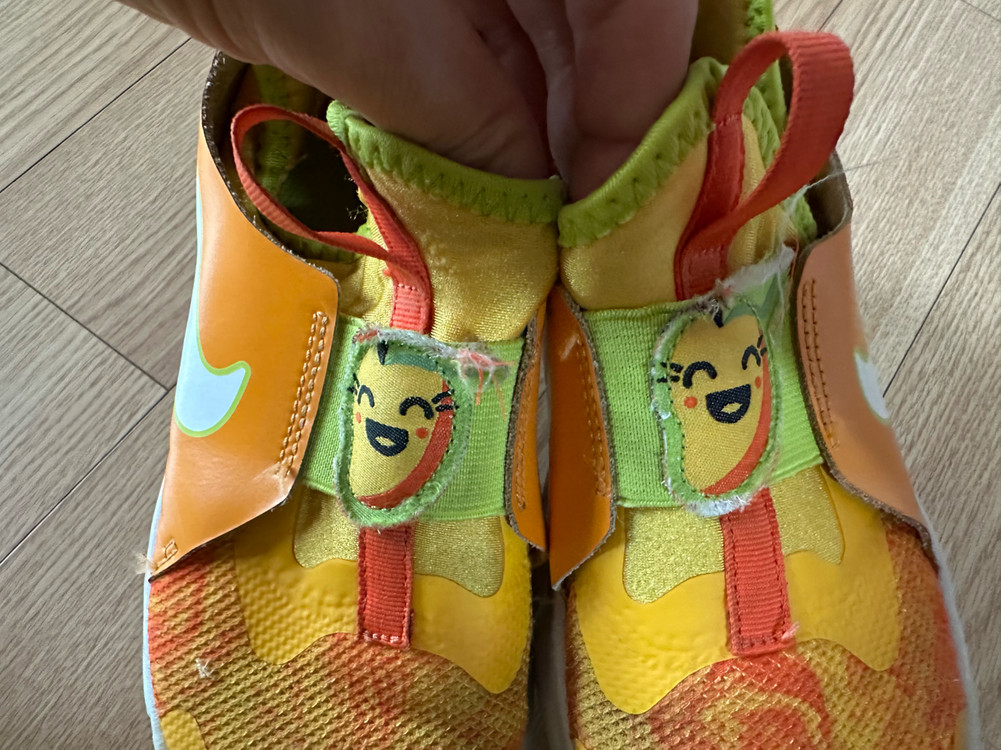 나이키 키즈 플렉스 러너 오렌지 운동화 200--6