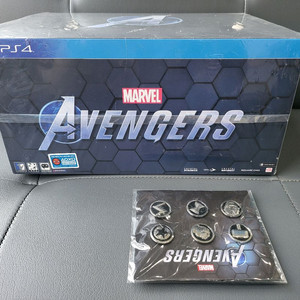 (미개봉) PS4 마블 어벤져스 지구최강 에디션 한정판 판매