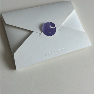 어노트프롬 빕 턱받이 그레이프 새상품