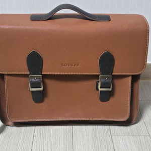 로터프 LOTUFF 가죽 남성 서류가방 사첼백 브라운