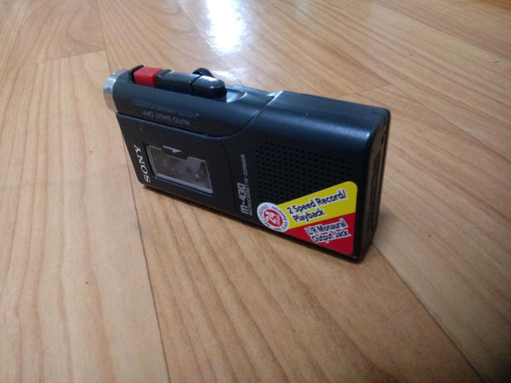 소니 마이크로 카세트 M-430--1