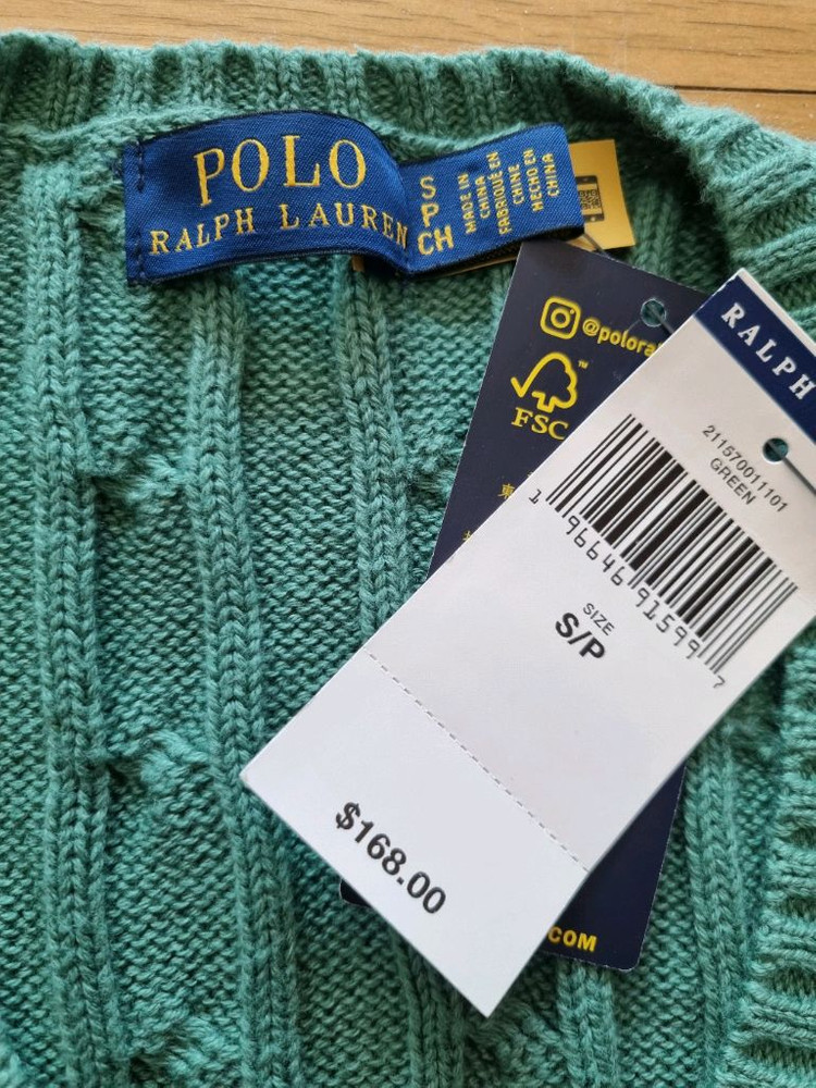 폴로 랄프로렌 케이블 니트 스웨터 우먼s--1