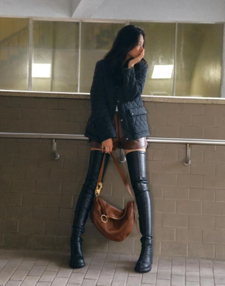 25년 국내백화점 정품 여성 버버리 퀼팅자켓 L사이즈 (정가 188만원)--7