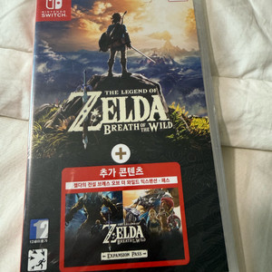 [미개봉] 닌텐도 스위치 젤다의 전설 야생의 숨결 익스팬션 패스