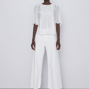 ZARA 자라 쉬폰 블라우스 판매 이미지