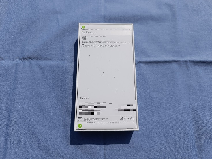 [미개봉] 아이폰15프로맥스 512GB 화이트티타늄--1