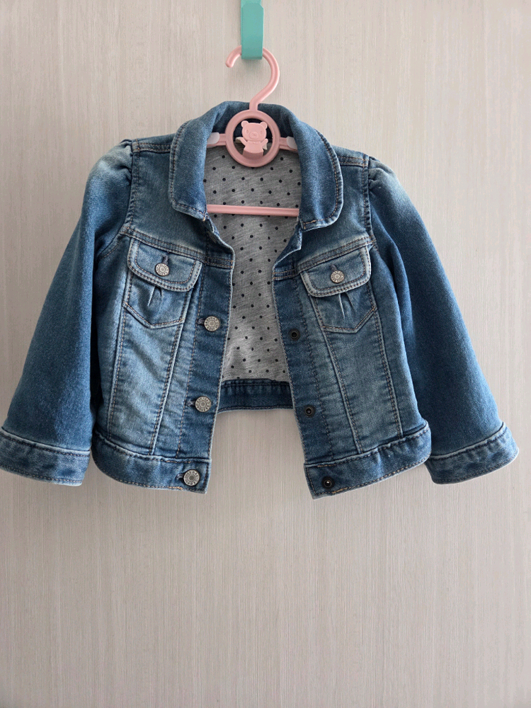 아기 외투 알퐁소점퍼90 갭베이비 청자켓90 팔아요--1