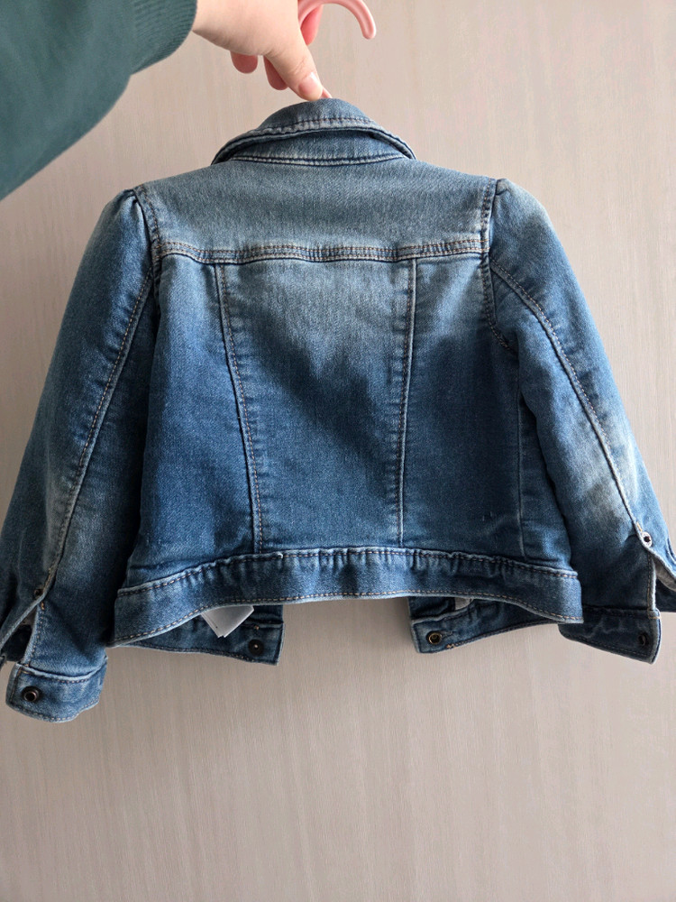 아기 외투 알퐁소점퍼90 갭베이비 청자켓90 팔아요--2