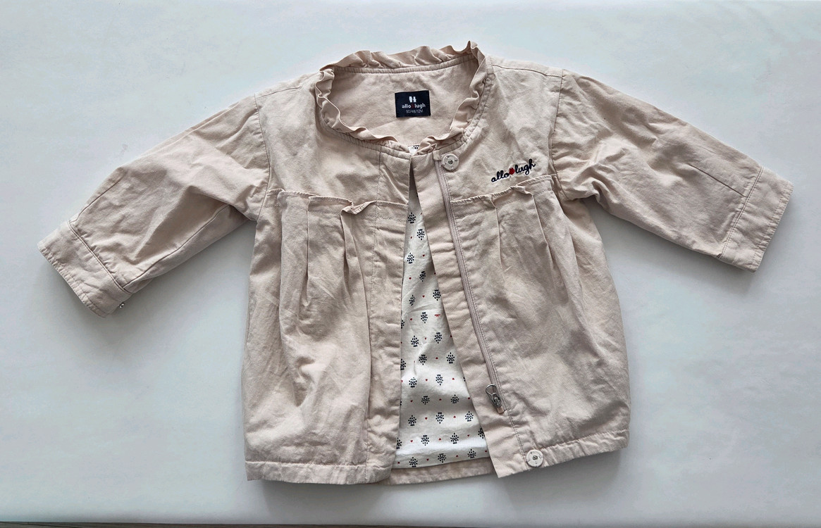 아기 외투 알퐁소점퍼90 갭베이비 청자켓90 팔아요--4